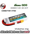 GENS ACE SOARING 2200mah 14.8v. 30c 4S1P XT60