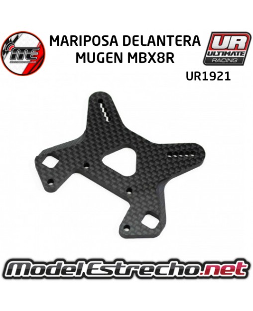 MARIPOSA CARBONO DELANTERA ULTIMATE MUGEN MBX8R

Ref: UR1921