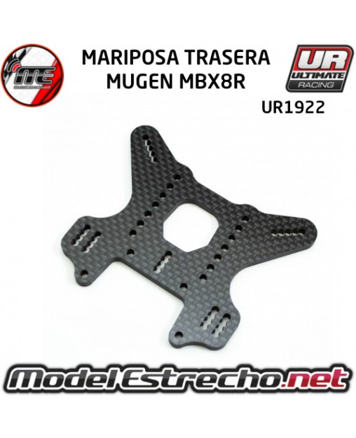 MARIPOSA CARBONO TRASERA ULTIMATE MUGEN MBX8R

Ref: UR1922