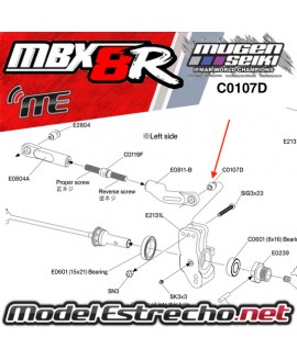 ROTULAS ACERO TIRANTE SUPERIOR TRASERO MUGEN MBX (4U.)

Ref: C0107D