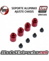 SOPORTE AJUSTE CHASISI ALUMINIO (4U.)