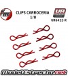 CLIPS CARROCERIA 1/8 L+R ROJOS ( 8U.)

Ref: UR6412-R