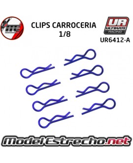 copy of CLIPS CARROCERIA 1/8 L+R ROJOS ( 8U.)