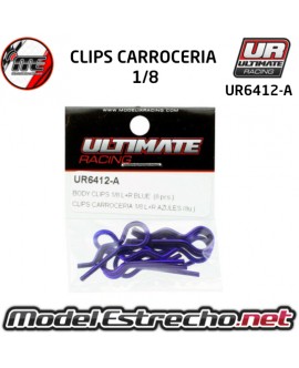 copy of CLIPS CARROCERIA 1/8 L+R ROJOS ( 8U.)