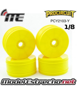 LLANTA PROCIRCUIT VORTEX V2 AMARILLA (4U.) PCT2103-Y