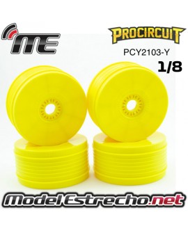 LLANTA PROCIRCUIT VORTEX V2 AMARILLA (4U.) PCT2103-Y