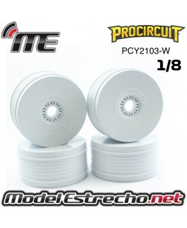 LLANTA PROCIRCUIT VORTEX V2 BLANCA BULK (24U.)  PCY2103-WB