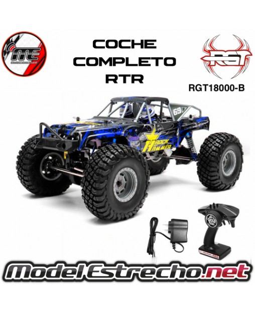 ROCK HAMMER 1/10 RGT18000-B WATERPROOF 4x4 AZUL RTR

Ref: RGT18000-B