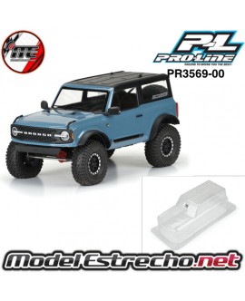 CARROCERIA CRAWLERS FORD BRONCO 1/10 2021 

Ref: PR3569-00