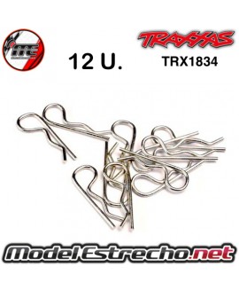 CLIPS CARROCERIA 1/10 TRAXXAS (12U.)

Ref: TRX1834