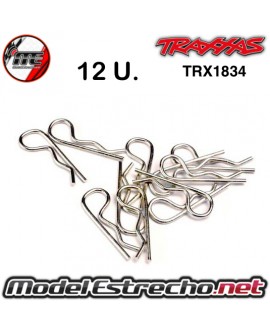 CLIPS CARROCERIA 1/8 TRAXXAS (10U.)