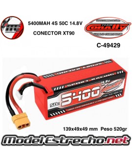 BATERIA LIPO 5400MAH 50C TEAM CORALLY
