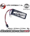 BATERIA LIPO RECEPTOR PLANA RX 2400MAH 7.4V  XTR 16.5x31.5x85

Ref: XTR-0210
