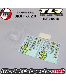 CARROCERIA TEAM LOSI TLR 8IGHT 8X 8XE 2.0

Ref: TLR240018