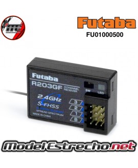 RECEPTOR FUTABA R203GF 2.4Ghz  S-FHSS 3 CH

Ref: FU01000500