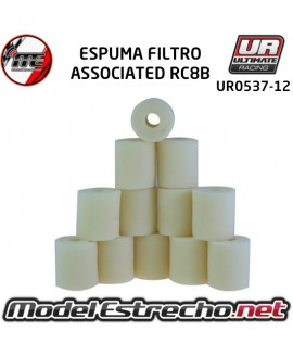 ESPUMAS FILTRO SIN ACEITAR INT/EXT ASSOCIATED RC8B ( 12U. )

Ref: UR0537-12