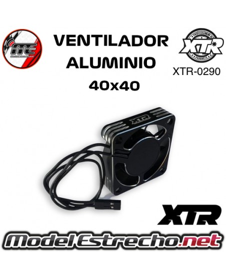 VENTILADOR ALUMINIO 40x40 XTR