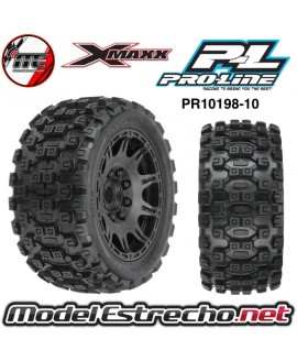 RUEDAS PROLINE BADLANDS MX57 24mm TRAXXAS X-MAXX Y ARRMA KRATON 8S

Ref: PR10198-10