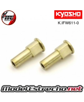 TRAVESAÑOS 0 Deg. PORTA MANGUETA DELANTERO KYOSHO INFERNO MP10 BRONCE

Ref: K.IFW611-0