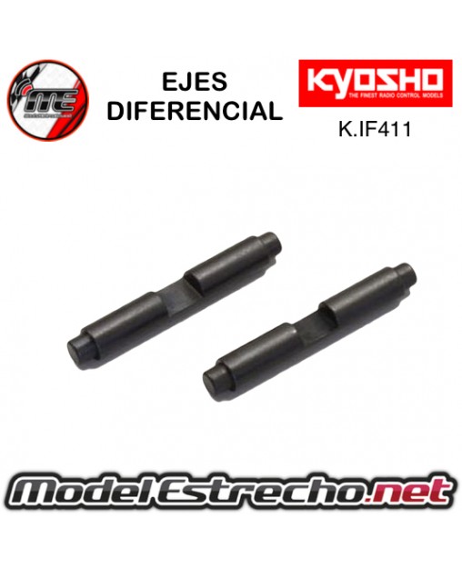 EJES DE SATELITES DE DIFERENCIAL KYOSHO INFERNO MP9-MP10 (2U.)

Ref: K.IF411