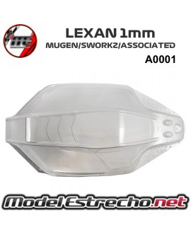 CARROCERIA LEXAN 1mm MUGEN / SWORKZ / ASSOCIATED