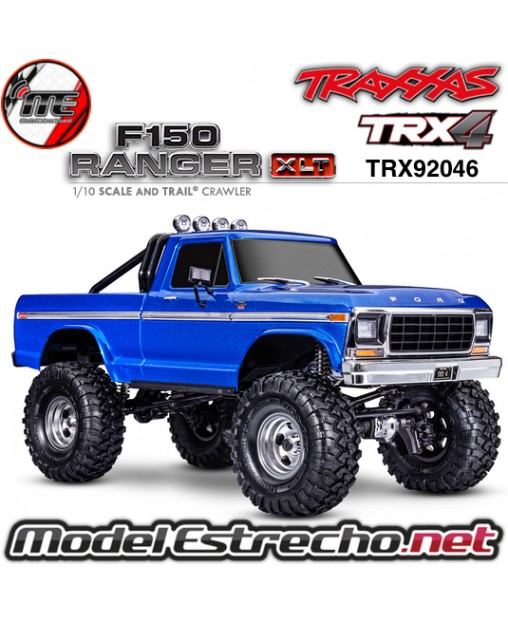 TRAXXAS TRX-4 FORD F-150 TRUCK 1979 HIGH TRAIL EDITION AZUL 

Ref:TRX92046-4BLUE