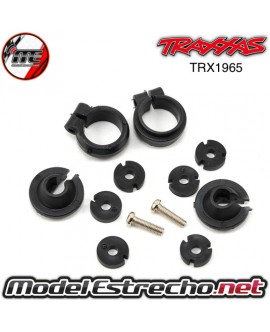 PISTÓN, CAZOLETA Y ANILLA SUPERIOR AMORTIGUADOR TRAXXAS 

Ref: TRX1965