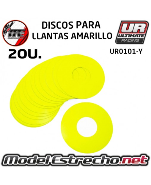 DISCOS AMARILLOS FLUOR PARA LLANTAS (20U.)

Ref: UR0101-Y
