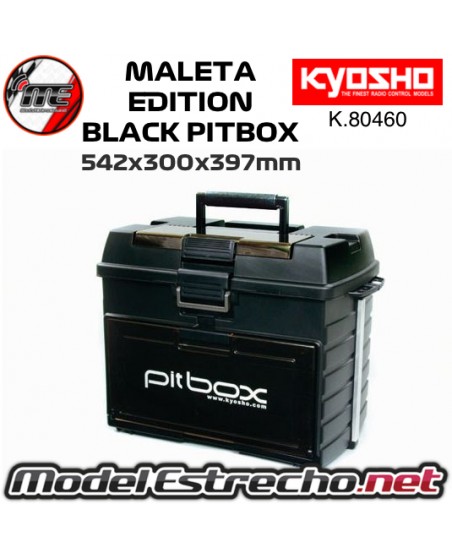 MALETA KYOSHO DELUXE EDITION BLACK PITBOX