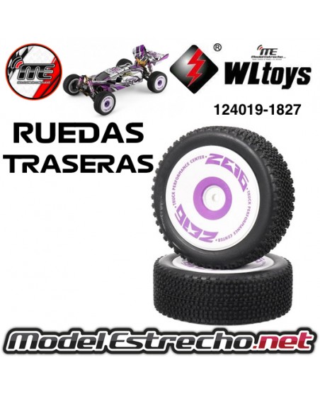 RUEDAS TRASERAS COMPLETAS 124019 (2U.)