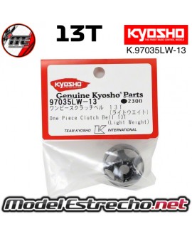 CAMPANA DE EMBRAGUE VENTILADA 13T KYOSHO LW

Ref: K.97035LW-13