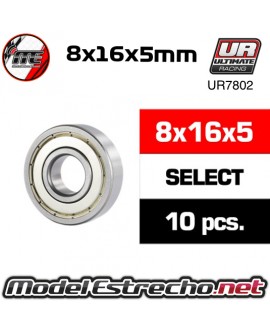 8X16X5mm RODAMIENTO SELECT HS TAPAS METALICAS (10U.)

Ref: UR7802
