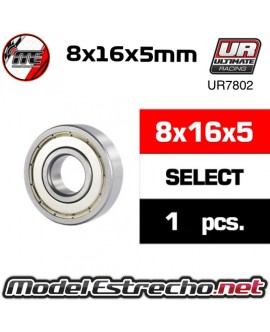 8X16X5mm RODAMIENTO SELECT HS TAPAS METALICAS (1U.)

Ref: UR7802-1