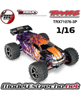 RAXXAS EREVO VXL 4WD MONTER RTR TQi 1/16 BRUSHLESS + TSM Ref: TRX71076-3P