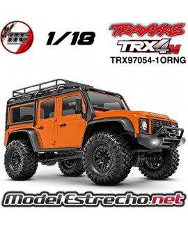 TRAXXAS TRX-4M 1/18 CRAWLER LAND ROVER 4WD NARANJA TRX97054-1ORNG