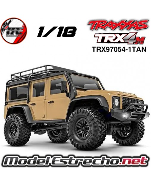TRAXXAS TRX4M 1/18 CRAWLER LAND ROVER 4WD ARENA TRX97054-1TAN
