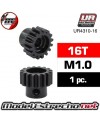 PIÑON 16T MODULO 1 EJE 5mm ACERO

Ref: UR4310-16