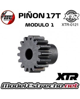 PIÑON 17T MODULO 1 EJE 5mm

Ref: XTR-0121