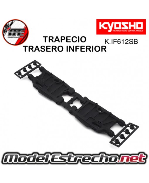 TRAPECIO INFERIOR TRASERO ARM KYOSHO INFERNO MP10 TKI2 S

Ref: K.IF612SB