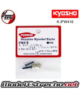 EJE 3.5X49mm KYOSHO INFERNO MP9 ( 2U. )