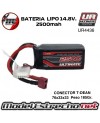 BATERIA ULTIMATE LIPO SOFT CASE 14,8V. 2500MAH 20C T-DEAN

Ref: UR4436