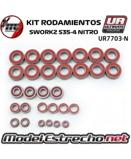 KIT RODAMIENTOS RS SWORKZ S35-4 NITRO ULTIMATE (30U.)
UR7703-N