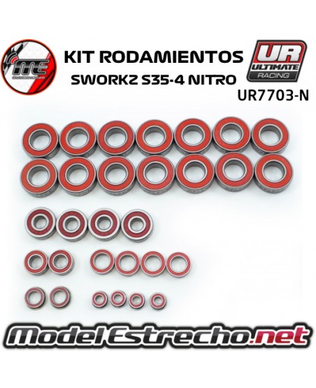 copy of KIT RODAMIENTOS RS MUGEN MBX8R NITRO/ECO ULTIMATE (24U.)