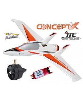 AVION CONCEPT-X ALA VOLANTE C/TURBINA EDF75 Y BLC40