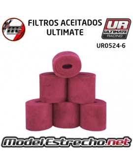 ESPUMAS FILTRO ULTIMATE SIN ACEITAR INT/EXT XRAY XB9/XB8 12U.