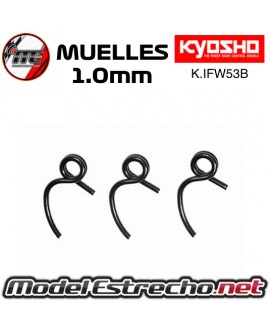 MUELLES DE EMBRAGUE 1.0 mm KYOSHO INFERNO

Ref: K.IFW53B