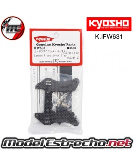 copy of SOPORTES DELANTEROS KYOSHO INFERNO MP9-MP10 ALUMINIO 22 Deg.