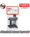 copy of SOPORTES DELANTEROS KYOSHO INFERNO MP9-MP10 ALUMINIO 22 Deg.