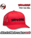 GORRA TRAXXAS LOGO HAT CURVE BILL ROJO
