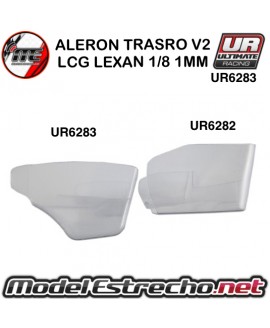 ALERON TRASERO V2 LCG LEXAN 1/8  1mm ( 2U.)

Ref: UR6283